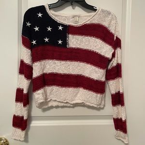 American flag sweater